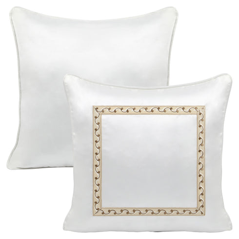 Elsie Pearl Silk Cushion